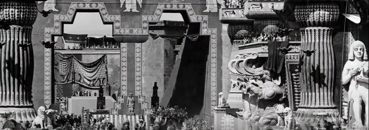 Intolerance (1916): Most amazing Movie Set of all time
