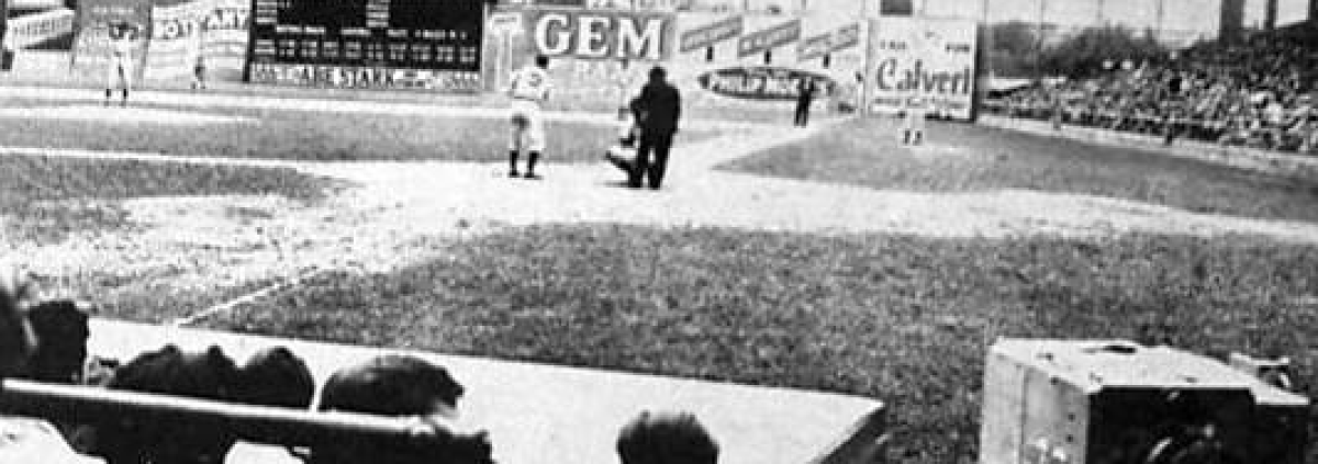 First MLB Ballgame on TV