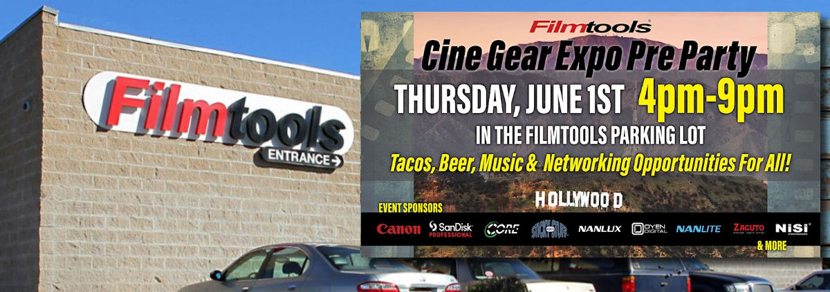 Pre CineGear Party @ Filmtools!